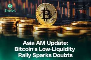 Bitcoin price rises in a low-liquidity market, raising concerns among traders in Asia.